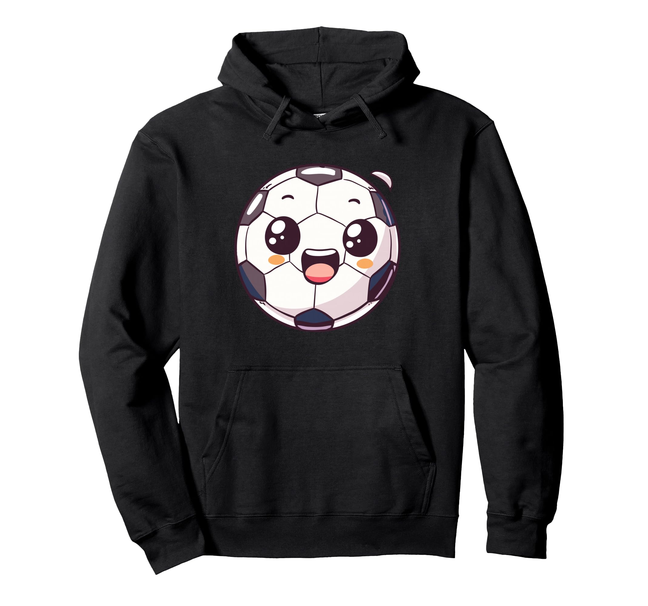 Soccer Ball Cartoon And Hoodie - Casual Everyday Wear for Adults