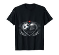 Soccer Enthusiast Soccer Player T-Shirt - Minimalist Print for Adults