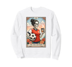 Soccer Mom Soccer Mama Game Day Vibes Sweatshirt - Trendy Graphic Unisex