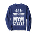 Soccer Mom Game Day Sideline Support Sweatshirt - Trendy Graphic Men Women
