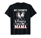 My Favorite Baseball Soccer Ball T-Shirt - Casual Everyday Wear Men Women