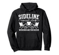 Weekends Are Soccer Mom Soccer Player Hoodie - Minimalist Print Men Women