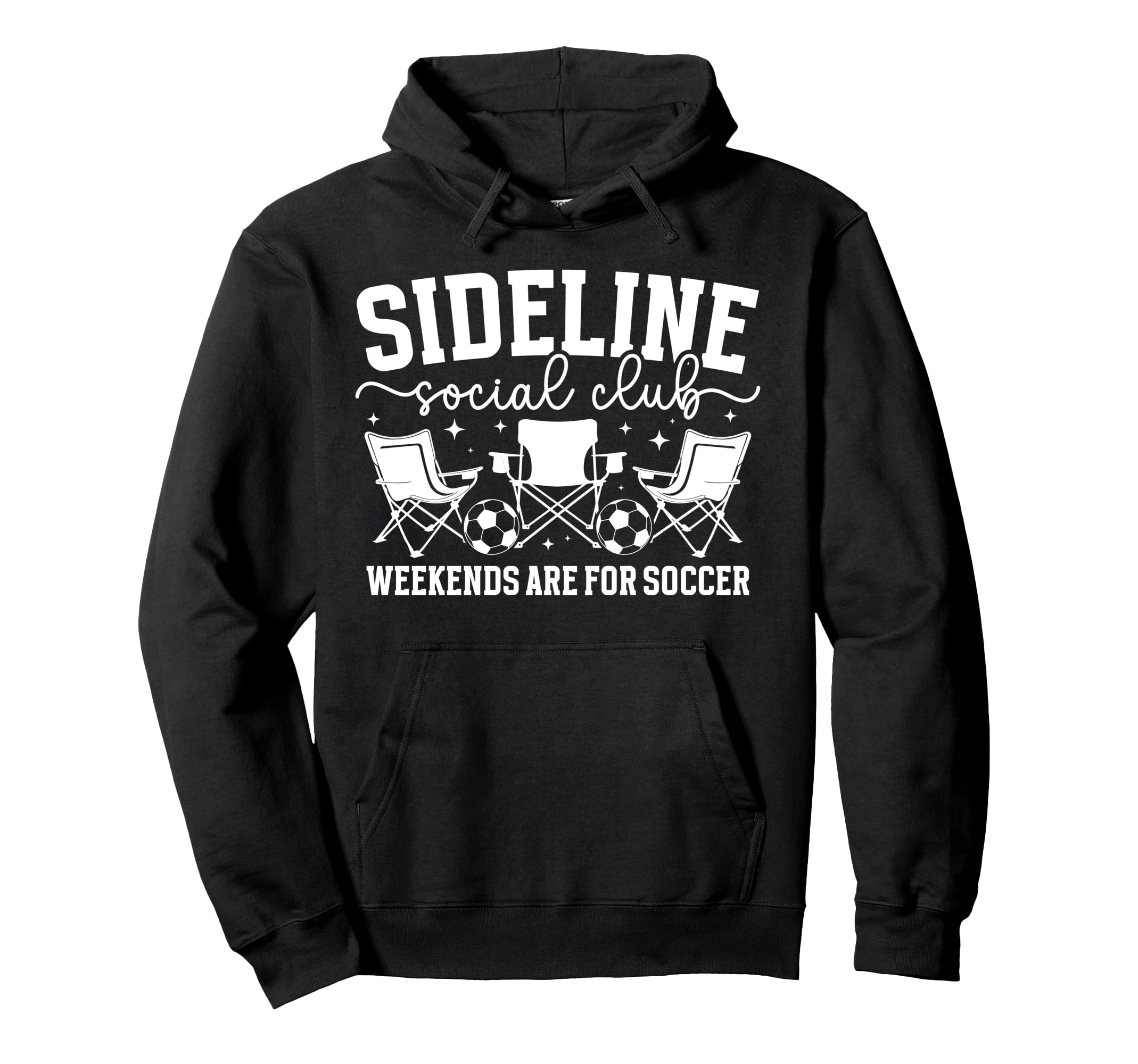 Weekends Are Soccer Mom Soccer Player Hoodie - Minimalist Print Men Women