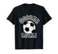 Soccer Ball Distressed Trending Lolli T-Shirt - Novelty Apparel Unisex