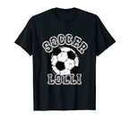 Soccer Ball Distressed Trending Lolli T-Shirt - Novelty Apparel Unisex