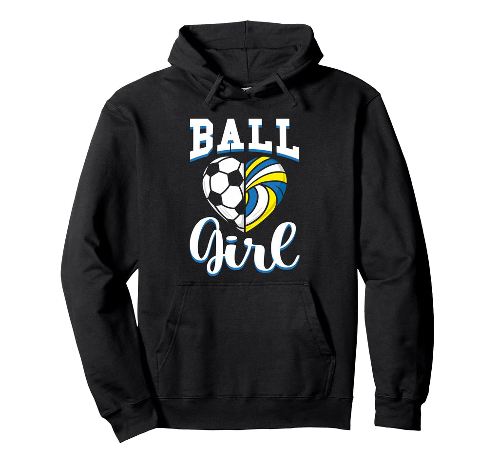 Ball Soccer Volleyball Lovers Gifts Hoodie - Fun Novelty Design Men Women