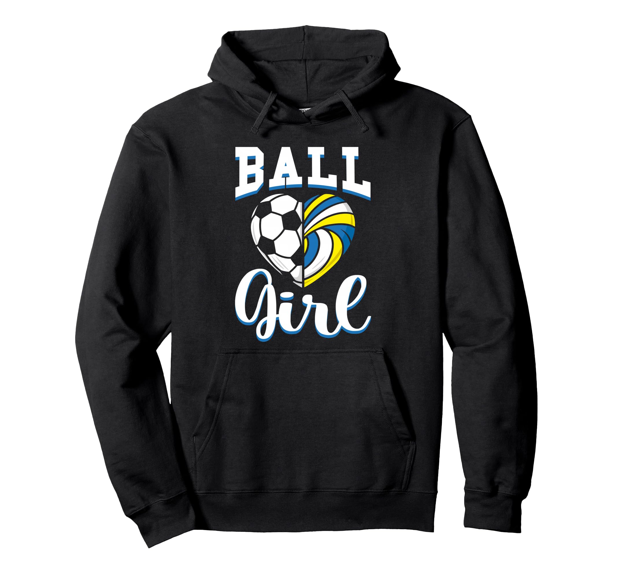 Ball Soccer Volleyball Lovers Gifts Hoodie - Fun Novelty Design Men Women