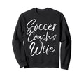 Soccer Gift From Husband Coaching Sweatshirt - Custom Art Print Unisex