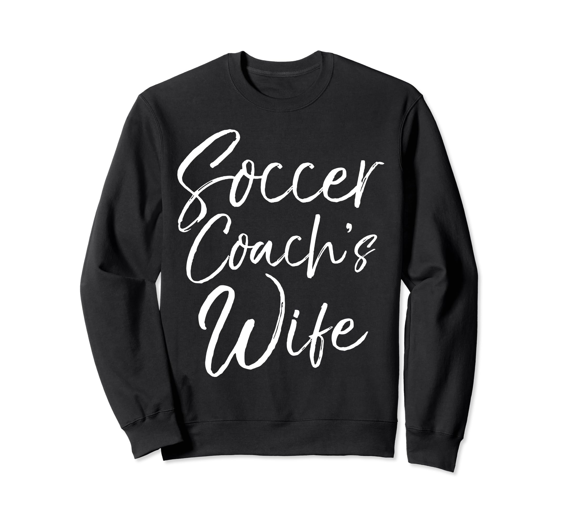 Soccer Gift From Husband Coaching Sweatshirt - Custom Art Print Unisex