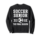 Senior Class 2025 Soccer Senior Sweatshirt - Aesthetic Graphic Men Women
