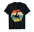 Soccer Distressed Hexagon Soccer T-Shirt - Casual Everyday Wear Men Women