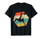 Soccer Distressed Hexagon Soccer T-Shirt - Casual Everyday Wear Men Women