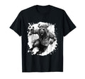 Moose Playing Soccer Team Sports Animal T-Shirt - Trendy Graphic Men Women