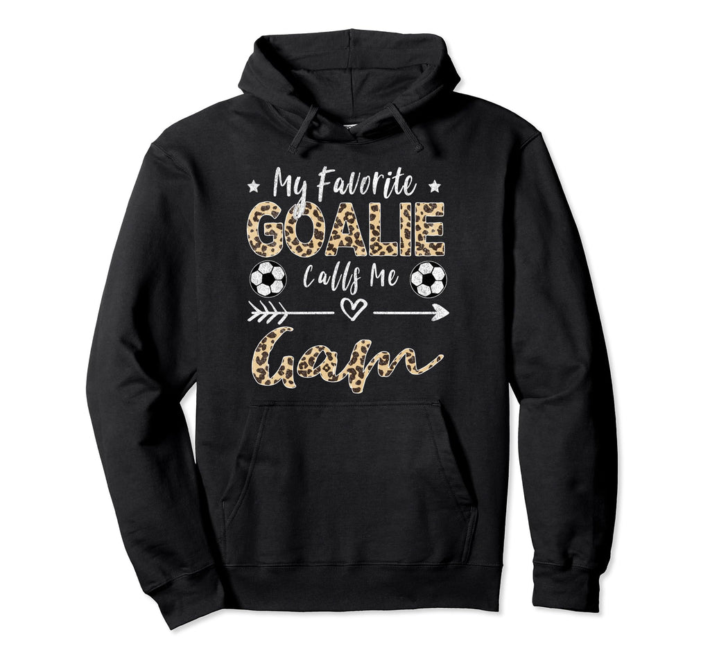 My Favorite Goalie Calls Me Gam Soccer Hoodie - Minimalist Print Unisex