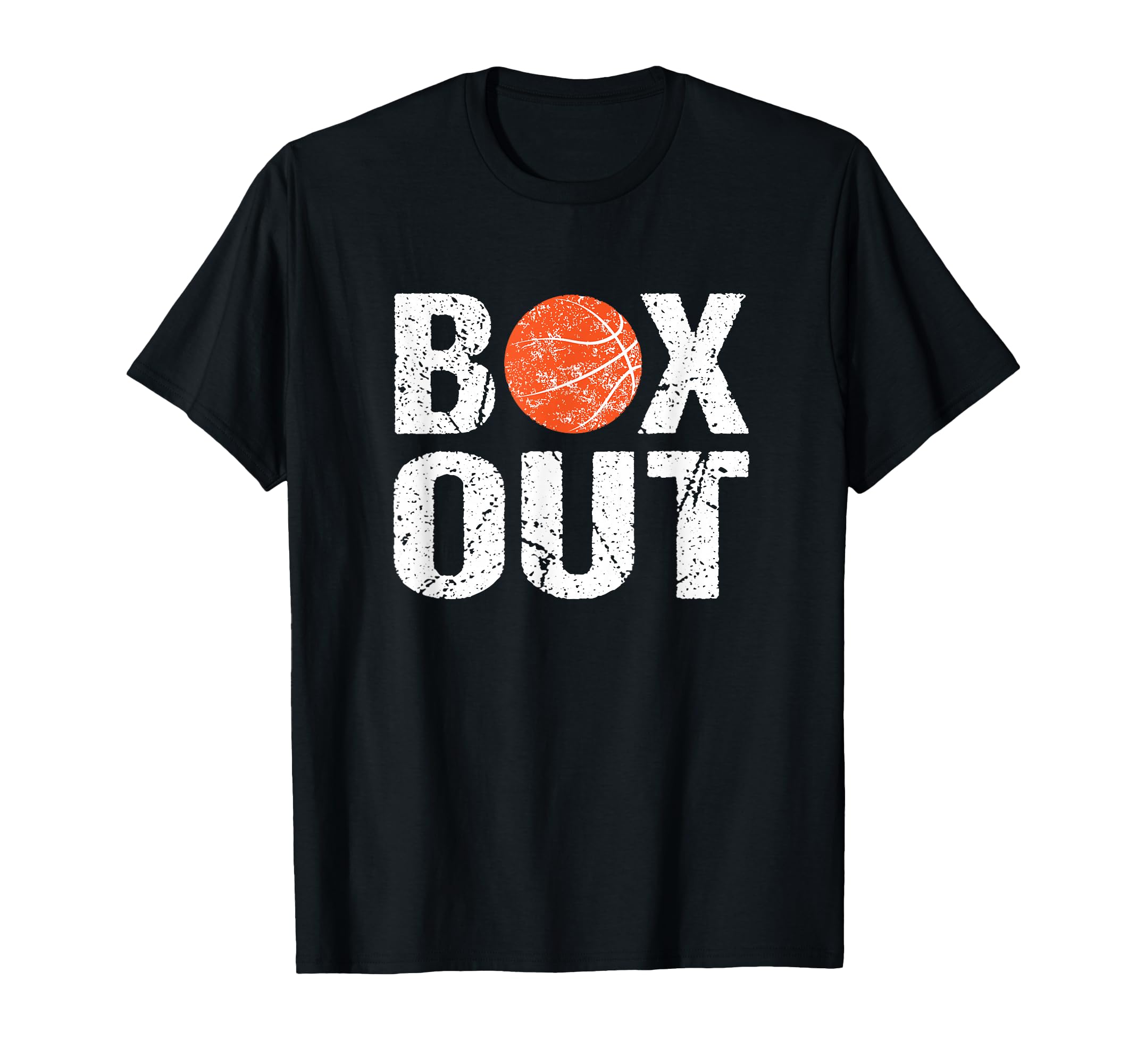 Basketball Coach Box Out Novelty Gift T-Shirt - Unique Graphic for Adults