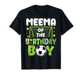 Soccer Meema Birthday Party Family Matching T-Shirt - Trendy Graphic Unisex