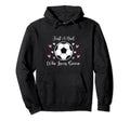 Just Who Loves Soccer Funny Sayings Hoodie - Unique Graphic Men Women