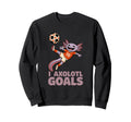Soccer Dad Axolotl I Axolotl Goals Sweatshirt - Graphic Print Men Women