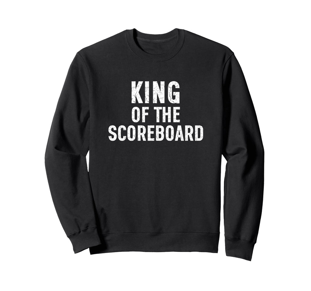 Soccer Dad King Scoreboard Funny Sweatshirt - Trendy Graphic Men Women