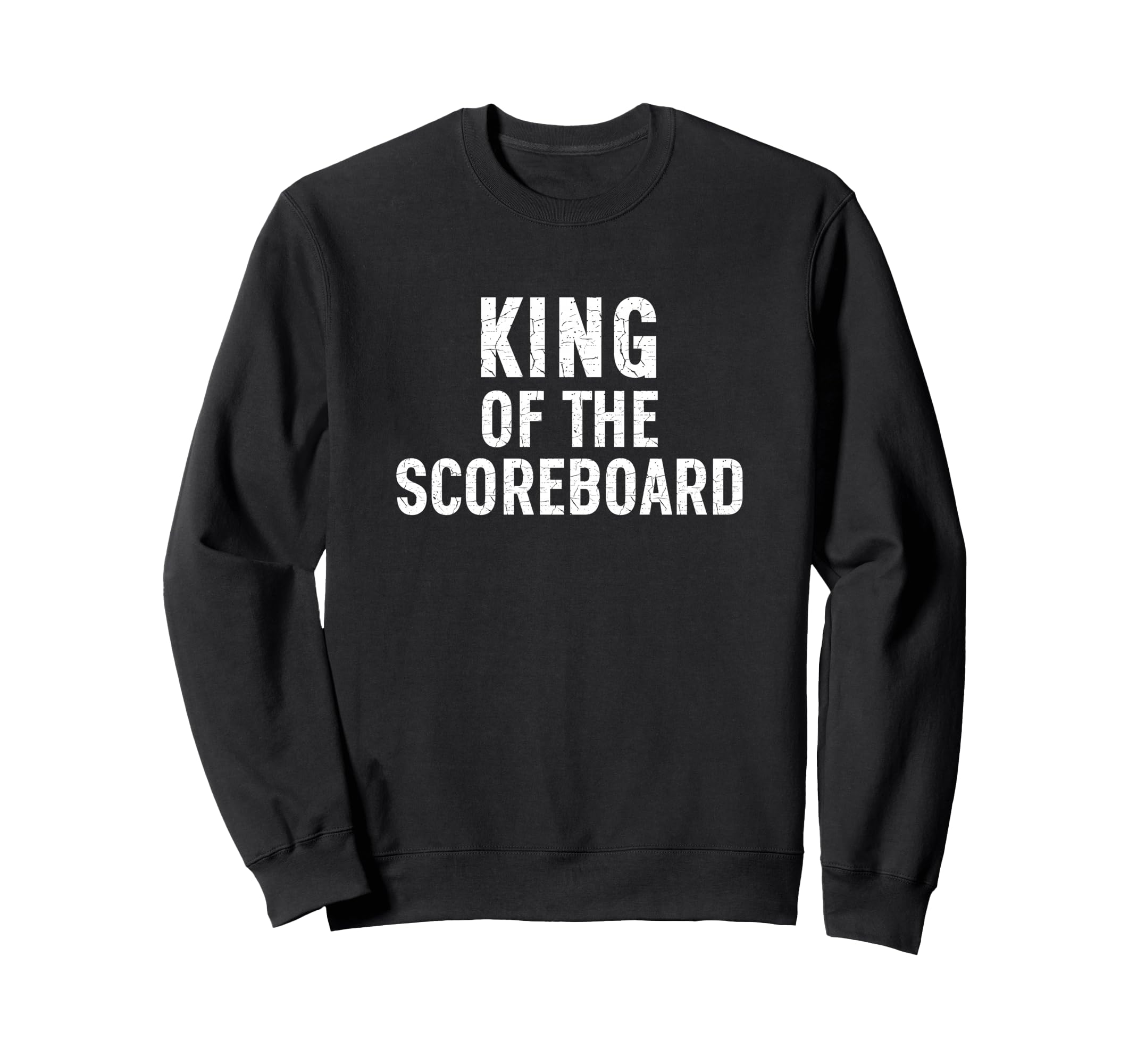 Soccer Dad King Scoreboard Funny Sweatshirt - Trendy Graphic Men Women