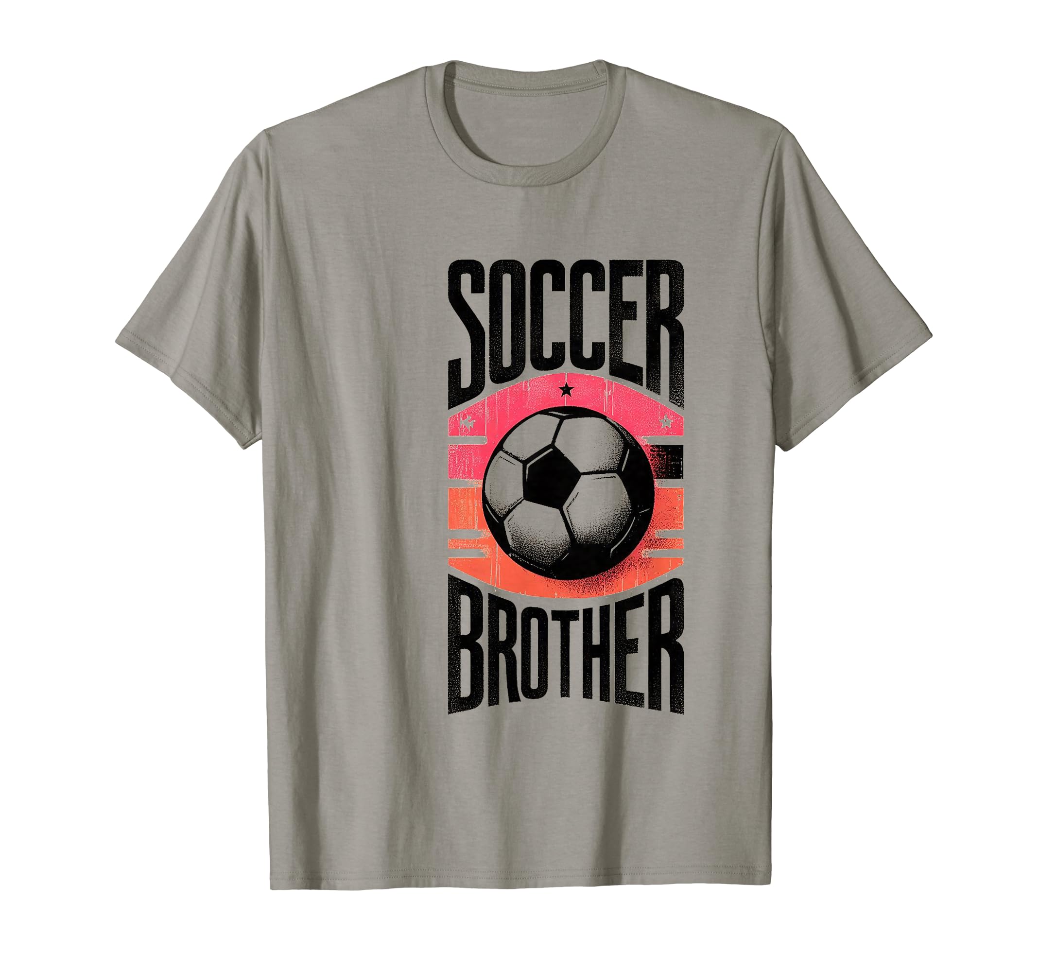 Soccer Brother Family Matching T-Shirt - Fun Novelty Design for Adults