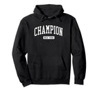 Champion New York Ny Athletic Sports Hoodie - Streetwear Style Men Women