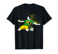 Proud Jamaica Soccer Fans Jersey T-Shirt - Custom Art Print Unisex