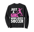 Best Soccer Soccer Player Team Sport Sweatshirt - Aesthetic Graphic Unisex