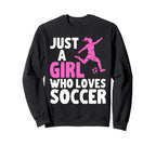 Best Soccer Soccer Player Team Sport Sweatshirt - Aesthetic Graphic Unisex