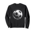 Soccer Ball 3D Wireframe Sweatshirt - Casual Everyday Wear Men Women