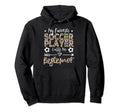 My Favorite Soccer Player Calls Me Hoodie - Fun Novelty Design for Adults