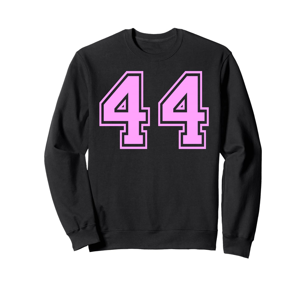 44 Number Forty Four Sports Sweatshirt - Aesthetic Graphic for Adults