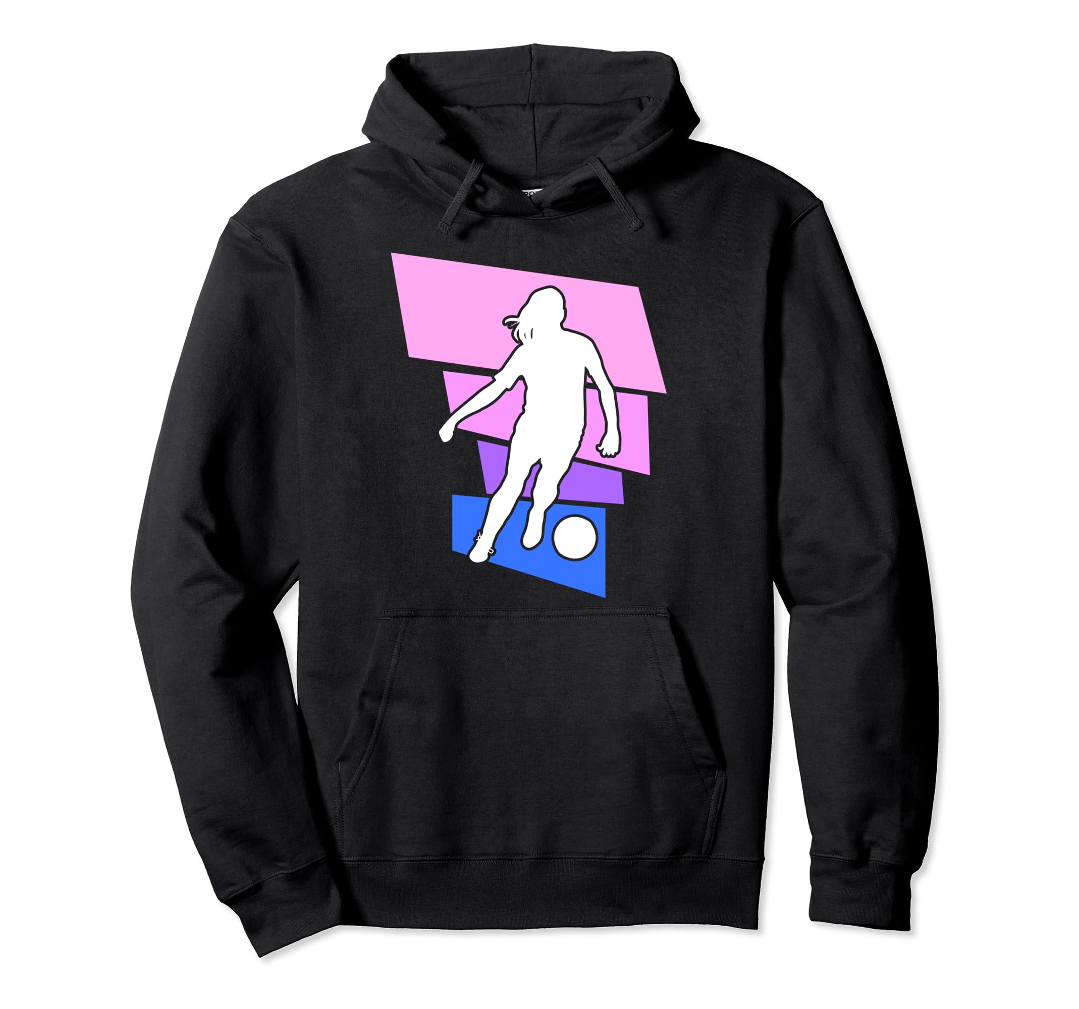 Soccer Team Outfit Players Fans Womens Hoodie - Minimalist Print Unisex