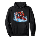 Ice Hockey Goalie Goaltender Keeper Hoodie - Aesthetic Graphic for Adults