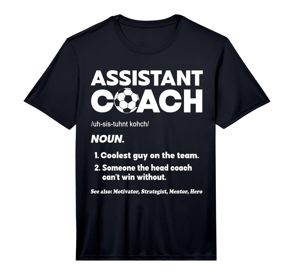 Mens Assistant Head Coach Asst Coach T-Shirt - Custom Art Print Men Women