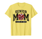 Senior Mom 2025 Cheer Mama Class T-Shirt - Casual Everyday Wear Unisex
