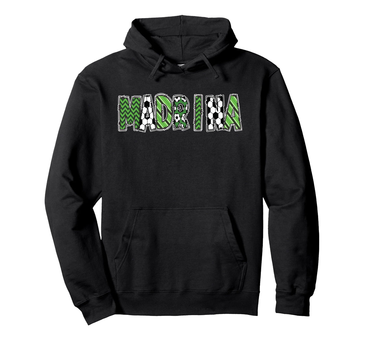 Soccer Godmom Madrina Birthday Party Hoodie - Novelty Apparel Men Women