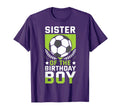 Sister Birthday Soccer Player Bday Team T-Shirt - Trendy Graphic Men Women