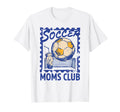 Soccer Football Moms Club Funny T-Shirt - Custom Art Print Men Women