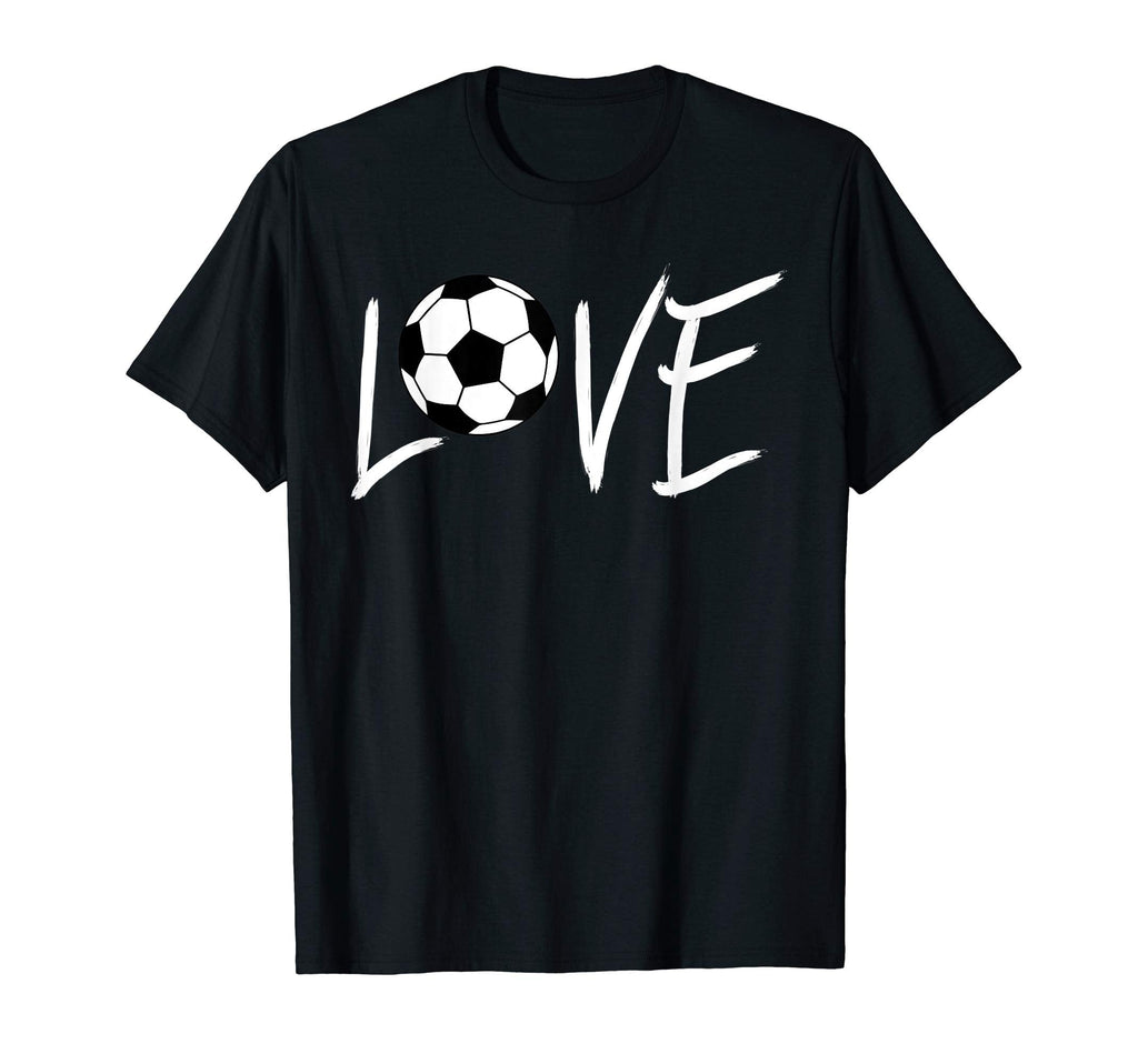 Love Soccer Ball Mom Mother Birthday Gift T-Shirt - Novelty Apparel Unisex