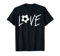 Love Soccer Ball Mom Mother Birthday Gift T-Shirt - Novelty Apparel Unisex