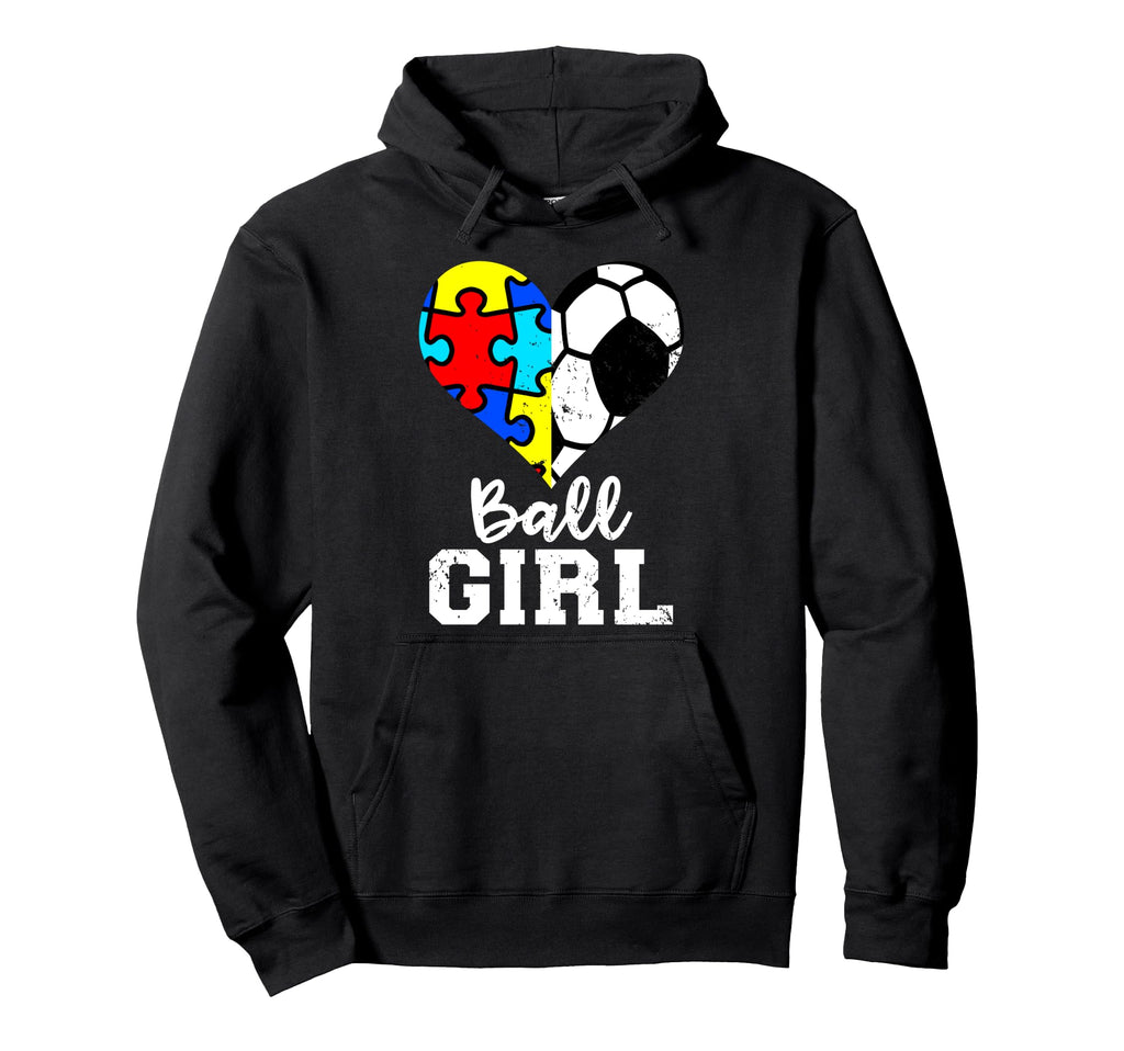 Autism Soccer Funny Autism Puzzle And Hoodie - Minimalist Print Men Women