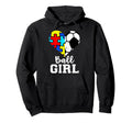 Autism Soccer Funny Autism Puzzle And Hoodie - Minimalist Print Men Women