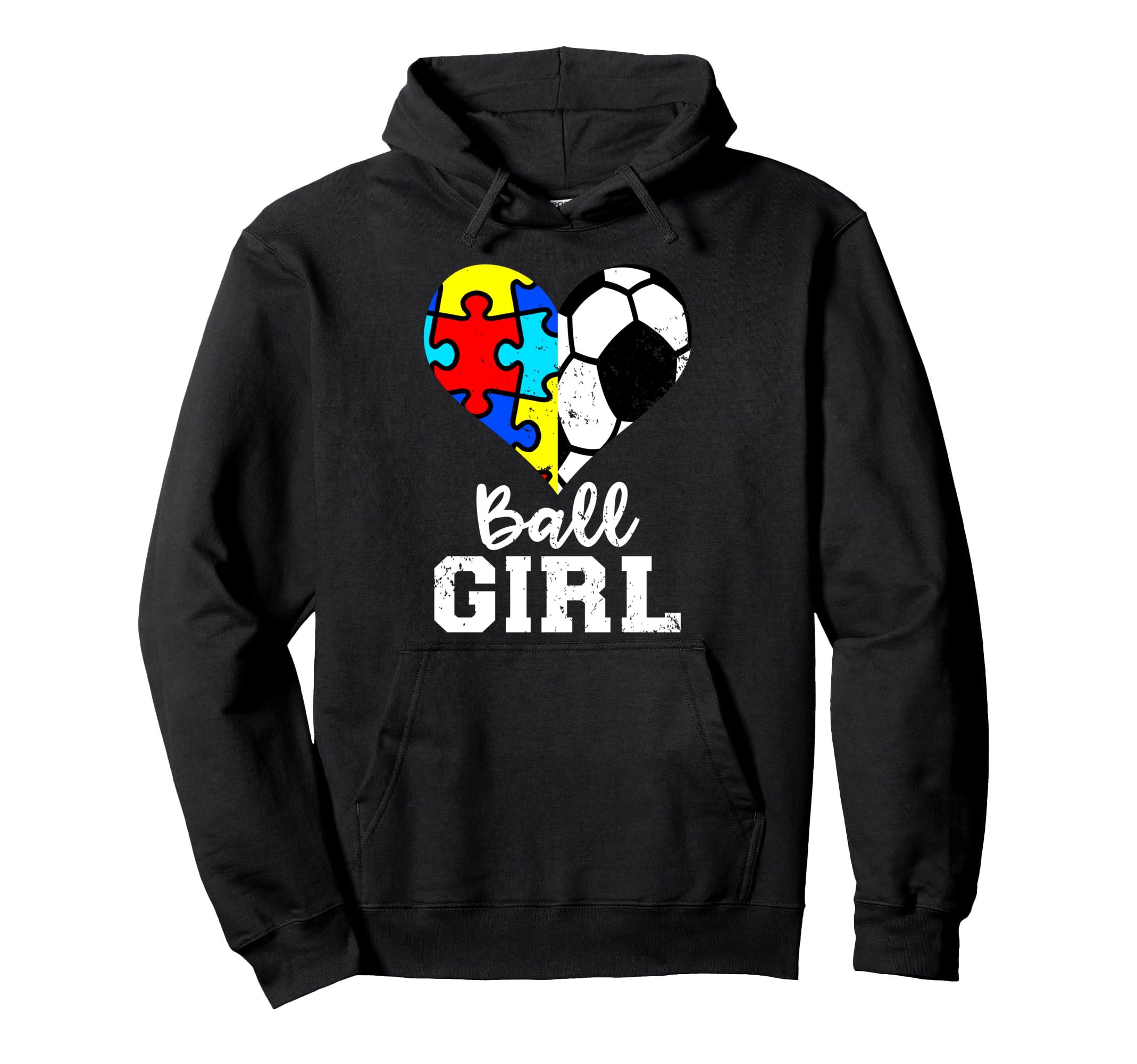 Autism Soccer Funny Autism Puzzle And Hoodie - Minimalist Print Men Women