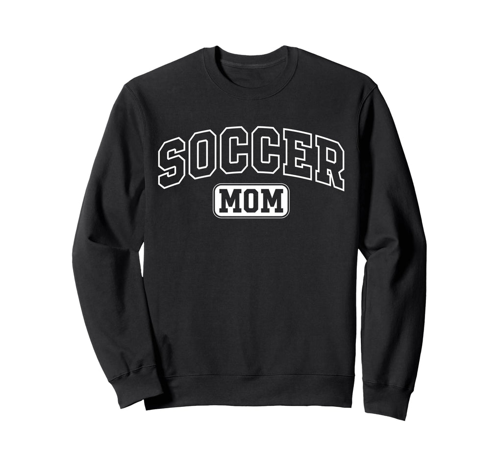 Soccer Mom Funny Athletic Sweatshirt - Streetwear Style for Adults