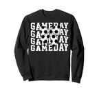 Game Day Soccer Lover Trendy Sweatshirt - Aesthetic Graphic Men Women