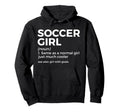 Funny Soccer Definition Goals Hoodie - Casual Everyday Wear for Adults