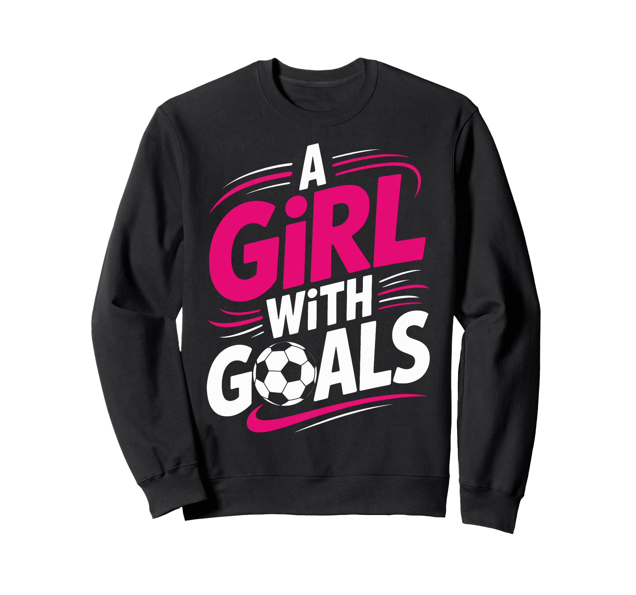 Goals Soccer Players Sports Lover Sweatshirt - Fun Novelty Design Men Women