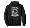 Funny Goalkeeper Lacrosse Goalie Hoodie - Minimalist Print Unisex