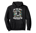 Funny Goalkeeper Lacrosse Goalie Hoodie - Minimalist Print Unisex